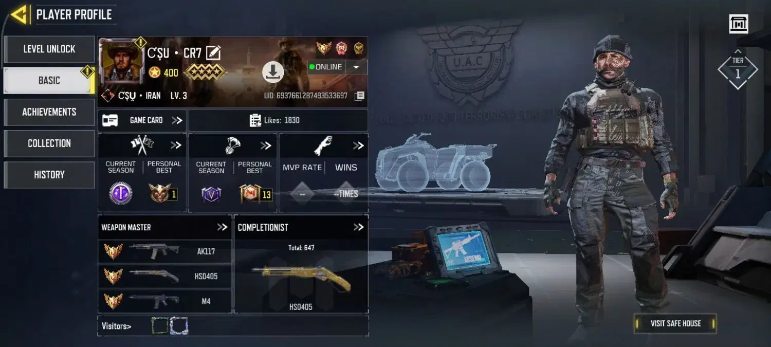 اکانت کالاف دیوتی موبایل|کنسول، بازی ویدئویی و آنلاین|گرگان, |دیوار