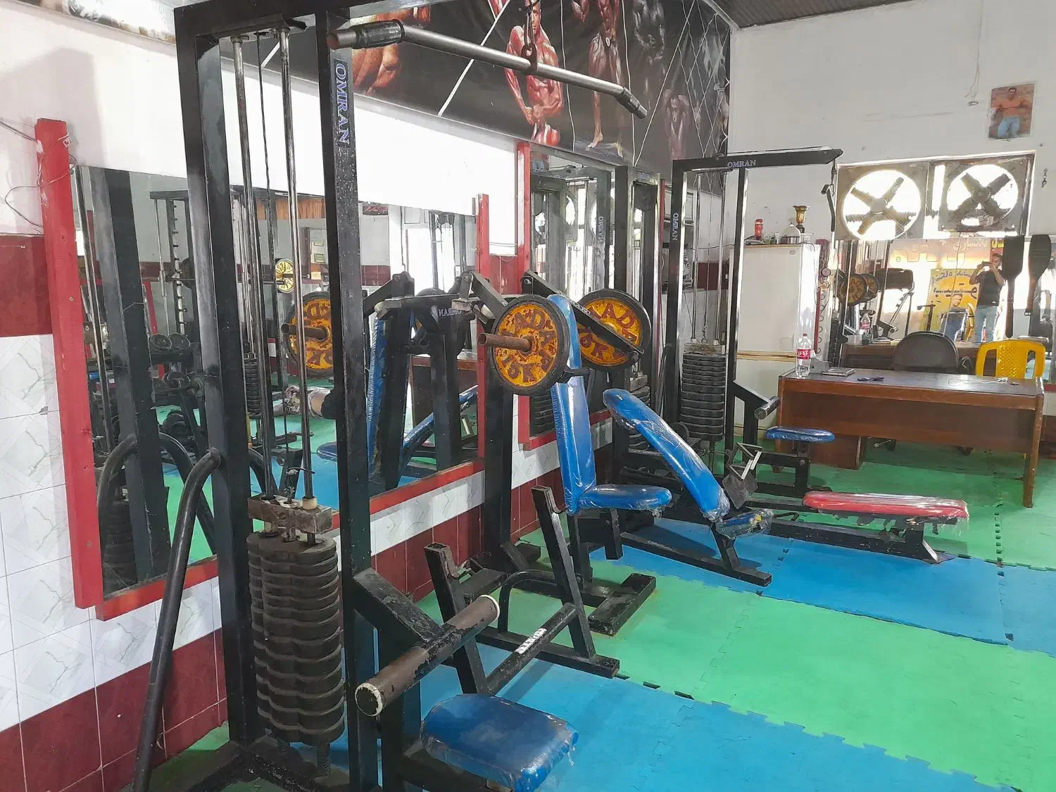 تجهیزات کامل دستگاه بدنسازی|تجهیزات ورزشی|رضوانشهر, |دیوار