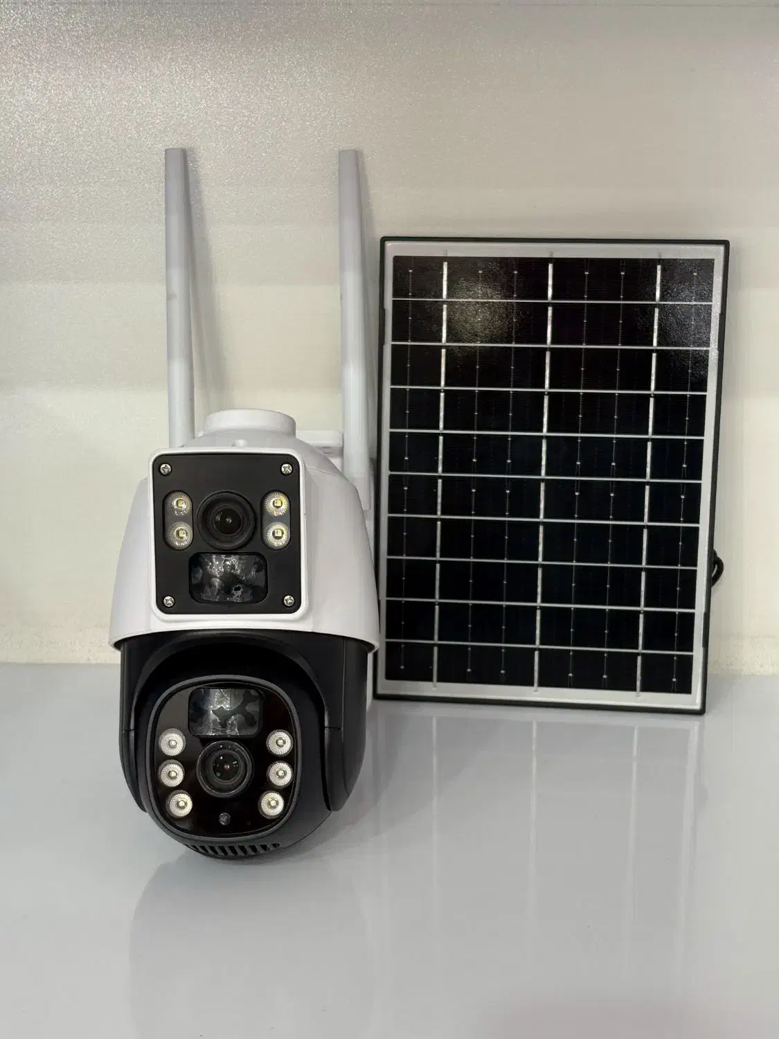 دوربین خورشیدی دوپنل وتک پنل/دوربین سیمکارتی/کرمان|دوربین مداربسته|کرمان, |دیوار