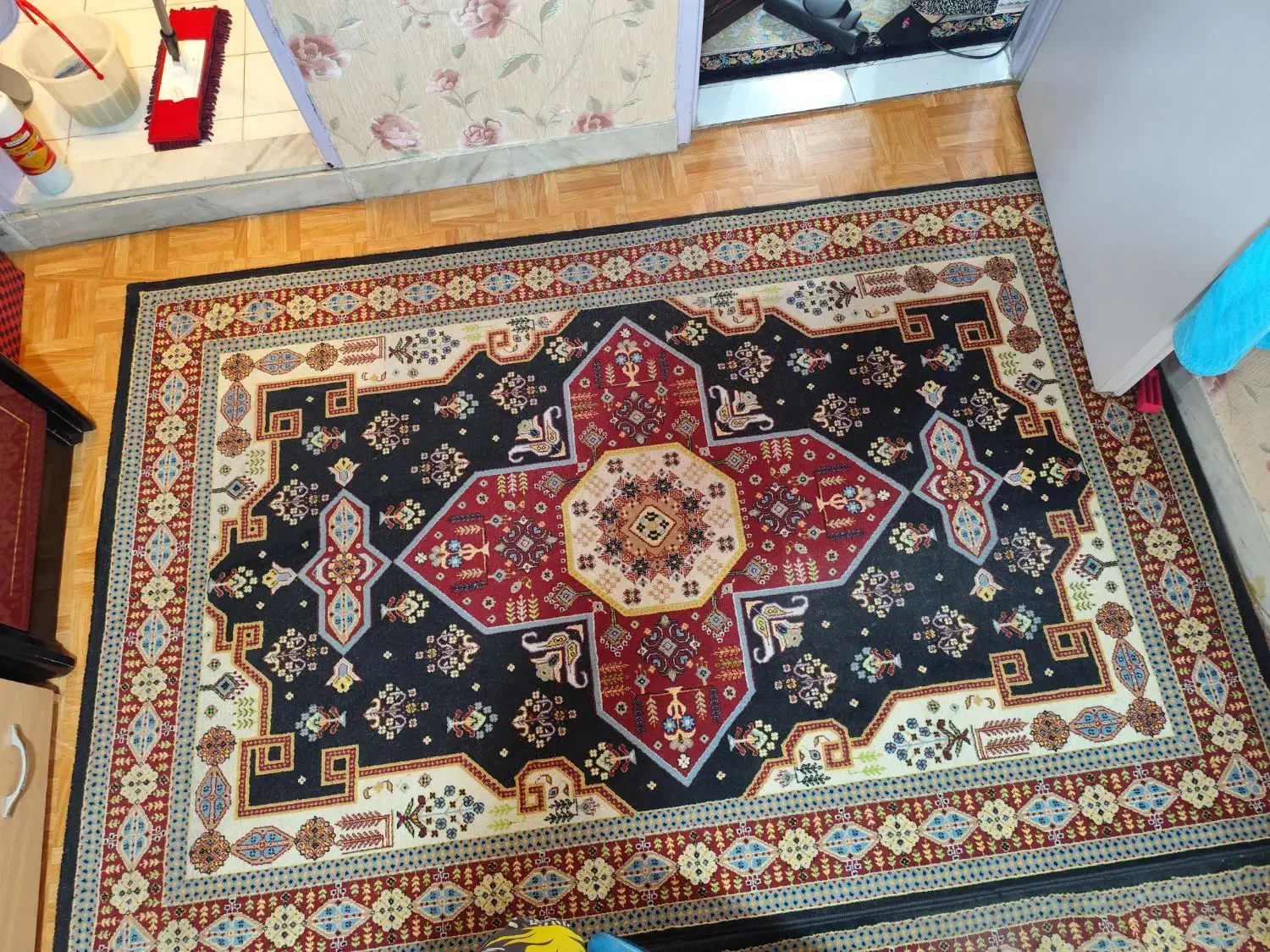 فرش ماشینی ۳ تکه|فرش|تهران, ستارخان|دیوار