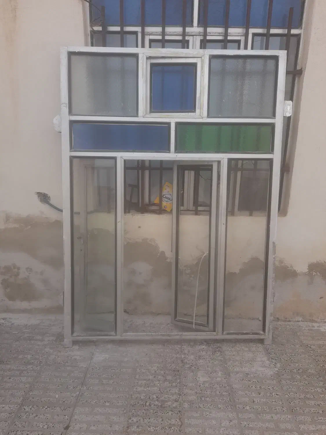 پنجره آلومینیومی سنگین در حد نو|مصالح و تجهیزات ساختمان|پارس‌آباد, |دیوار