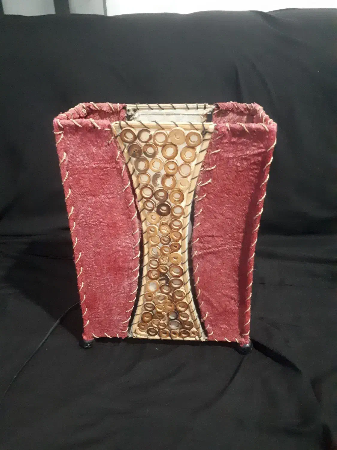 آباژور ایستاده دیوارکوب لوستر چوبی|چراغ خواب و آباژور|تهران, هفده شهریور|دیوار