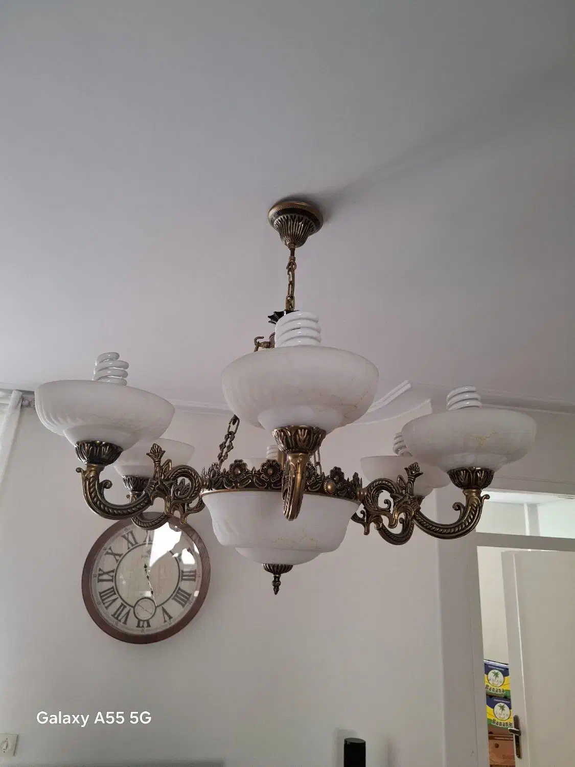 لوستر طرح برنز|لوستر و چراغ آویز|تهران, شهران جنوبی|دیوار