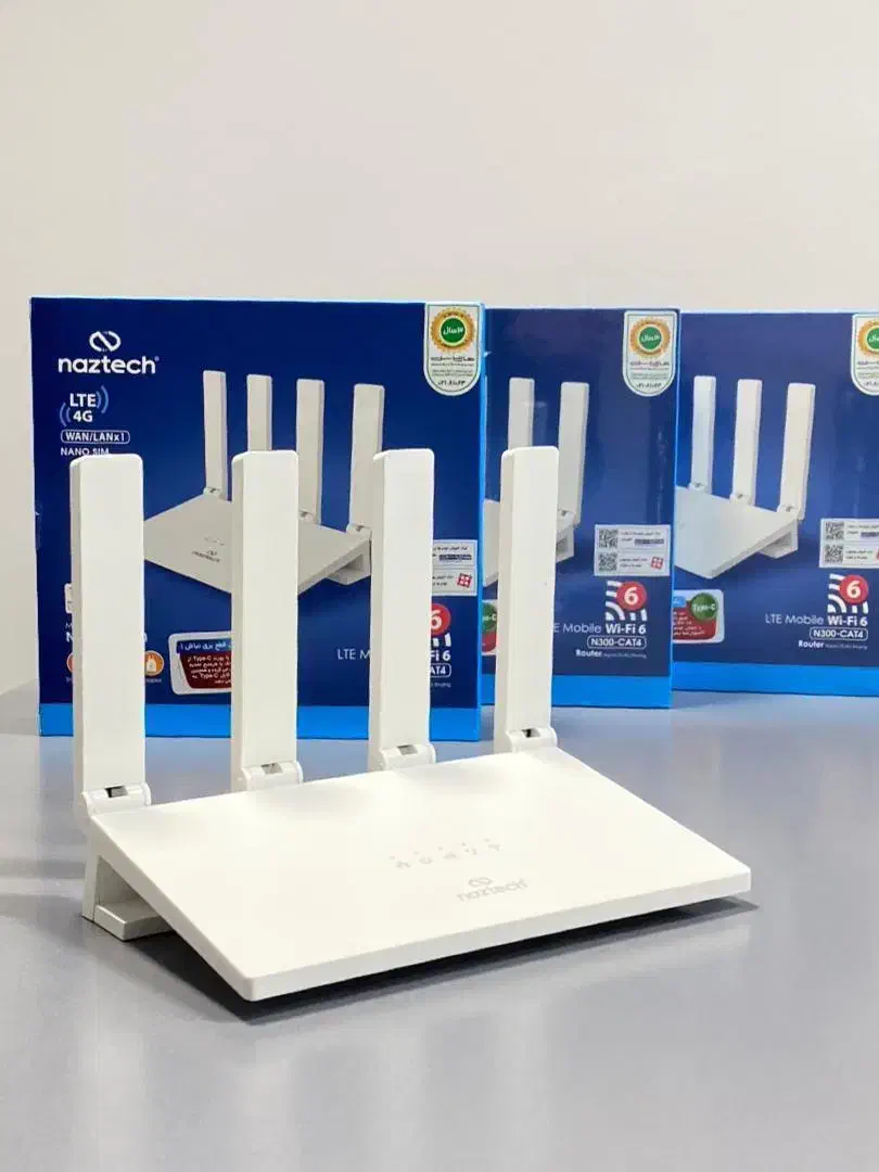 مودم سیمکارتی LTE 4G نزتک اینترنت سریع، پایدار|مودم و تجهیزات شبکه|قم, آلوچو|دیوار