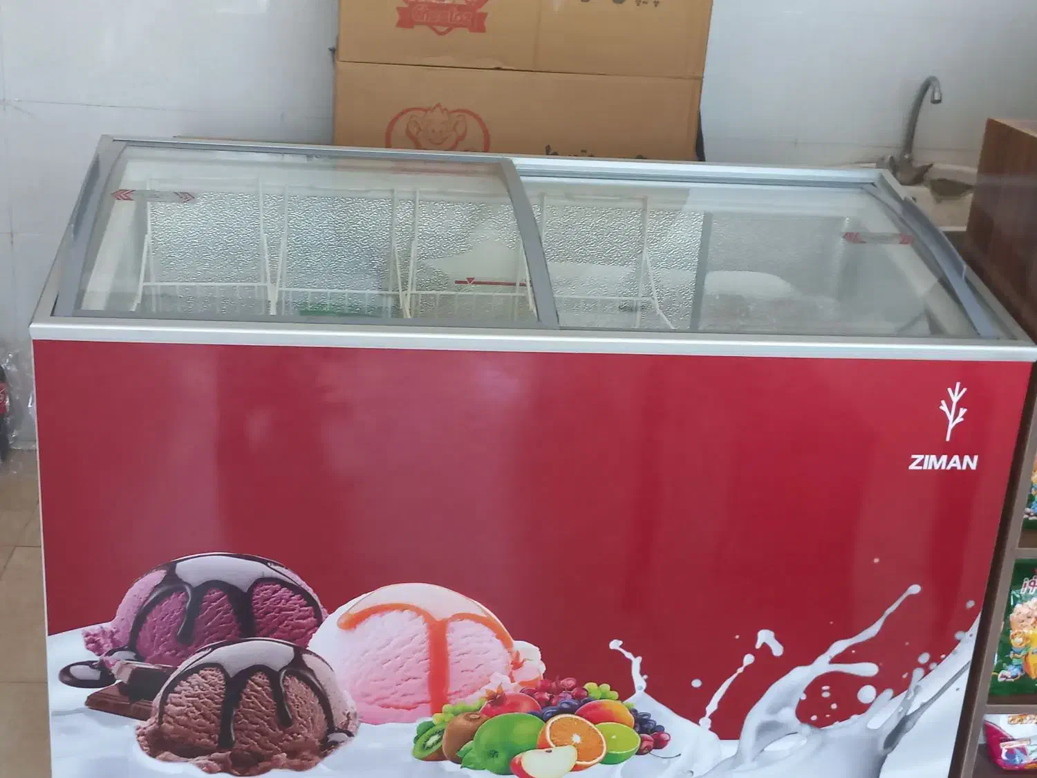 فریزر بستنی ۴۰۰ لیتری سرد اوران|یخچال و فریزر|کرمان, |دیوار