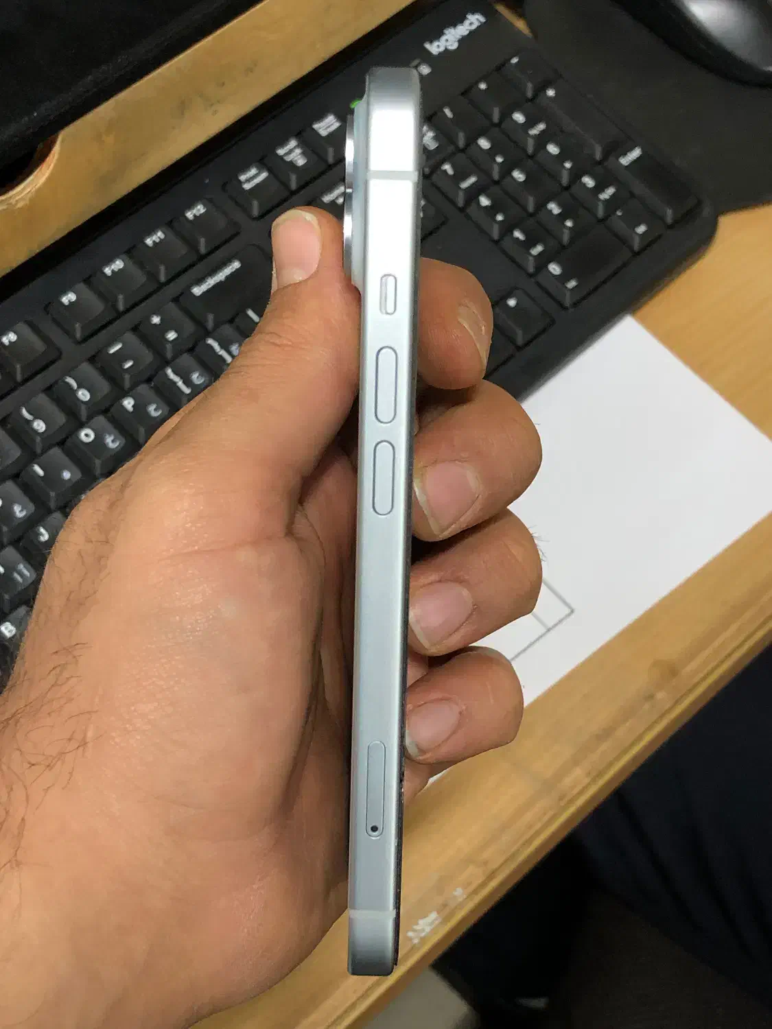 آیفون ۱۵ نرمال آبی یخی (ریجستر شده)|موبایل|تهران, فتح|دیوار