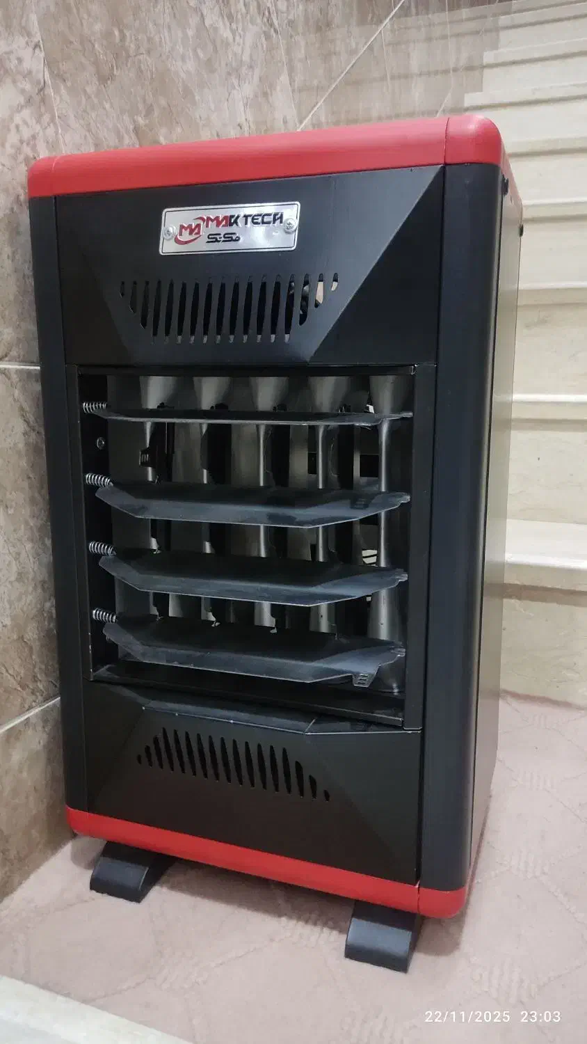 بخاری هیتر گازی فن دار|بخاری، هیتر، شومینه|یزد, |دیوار