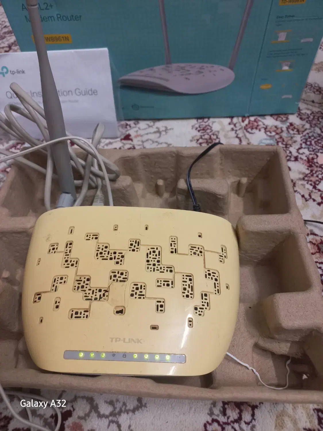 مودم وای فای ADSL تی پی لینک TP LINK 8961 V5|مودم و تجهیزات شبکه|گرگان, |دیوار