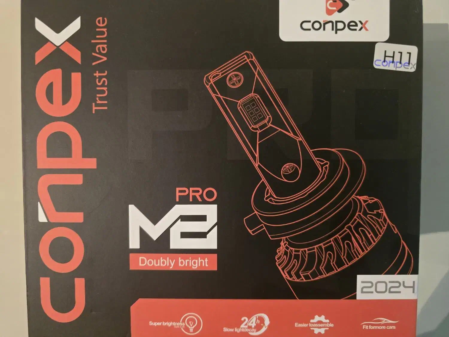 هدلایت کانپکس M8 Pro پایه H11|قطعات یدکی و لوازم جانبی|کرمان, |دیوار