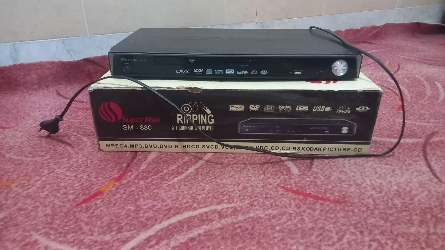 دی وی دی قدیمی|پخش‌کننده DVD و ویدیو|قم, ولیعصر|دیوار