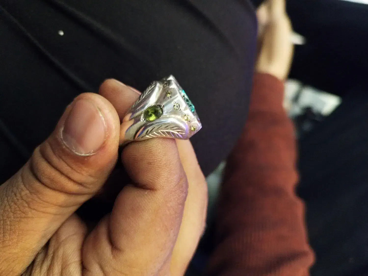 موزونایت با مخرج کاری زبرجد|جواهرات|قم, حاج زینل|دیوار