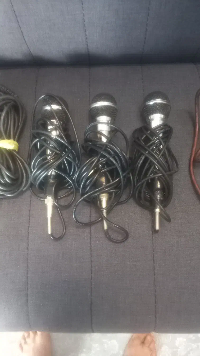 حراج حراج حراج ....سه عددمیکروفن کارول استیل سالم|صوتی و تصویری|اصفهان, امامزاده اسماعیل|دیوار