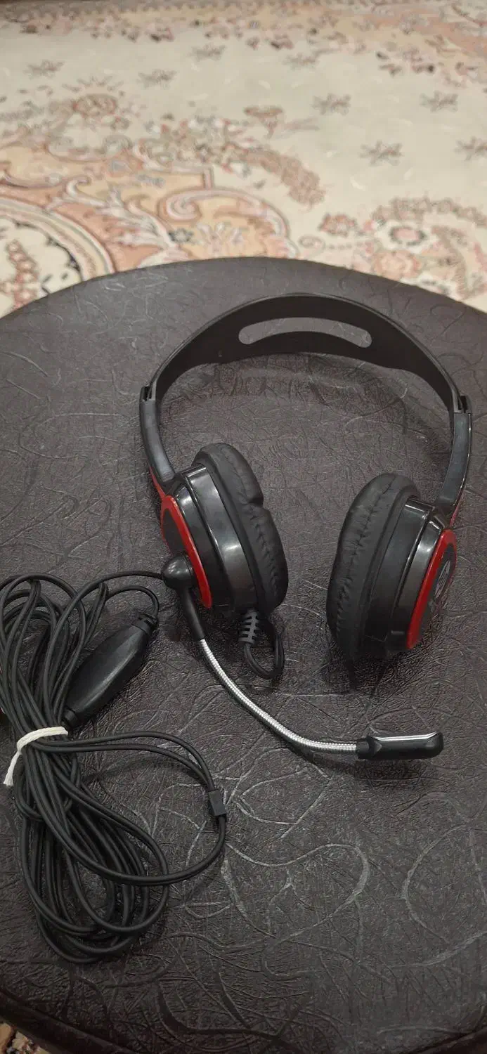 هدست یا هدفن میکروفن دار مخصوص گیم|کنسول، بازی ویدئویی و آنلاین|قزوین, |دیوار