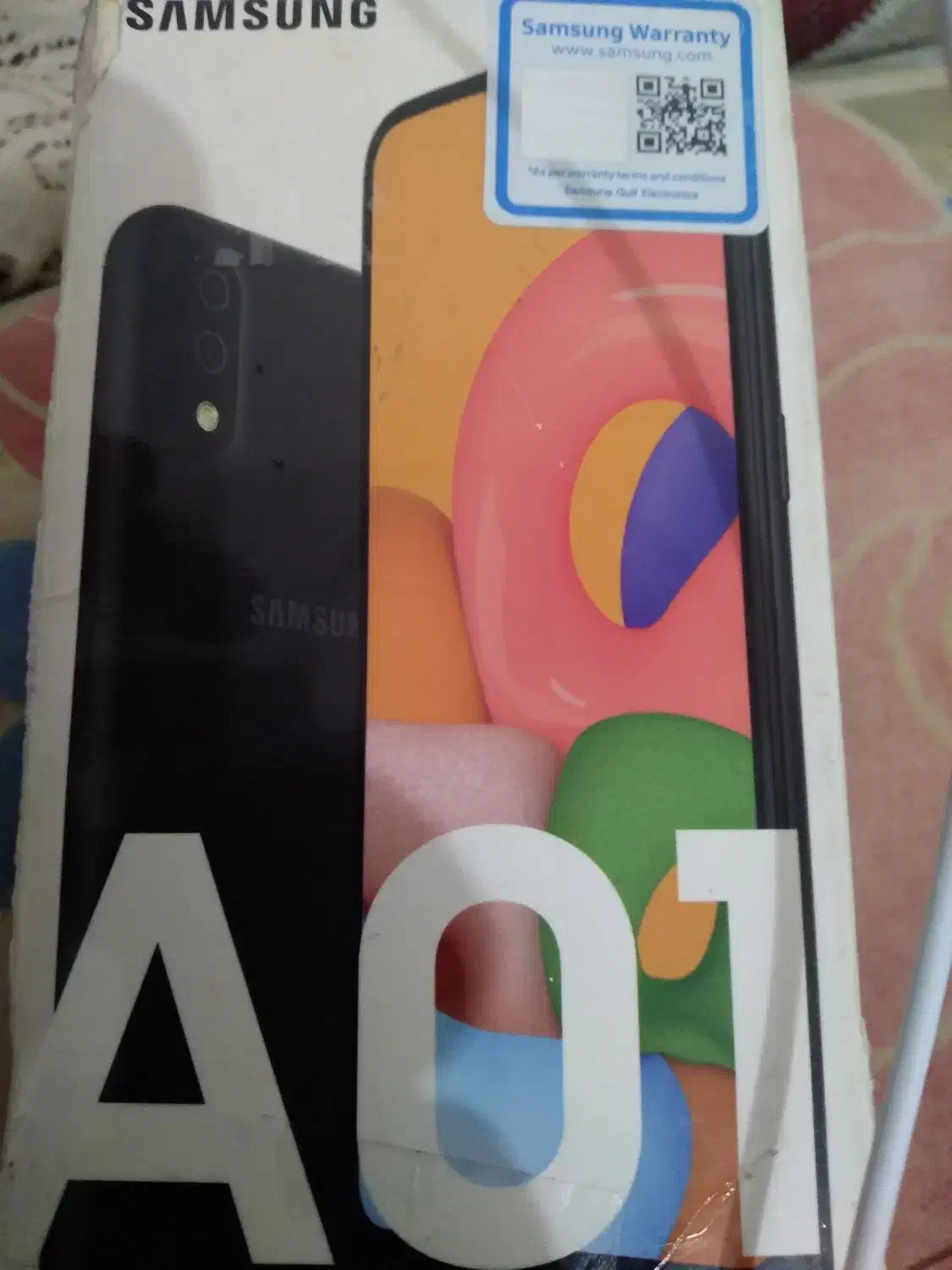 گوشی سامسونگA01|موبایل|بوشهر, |دیوار