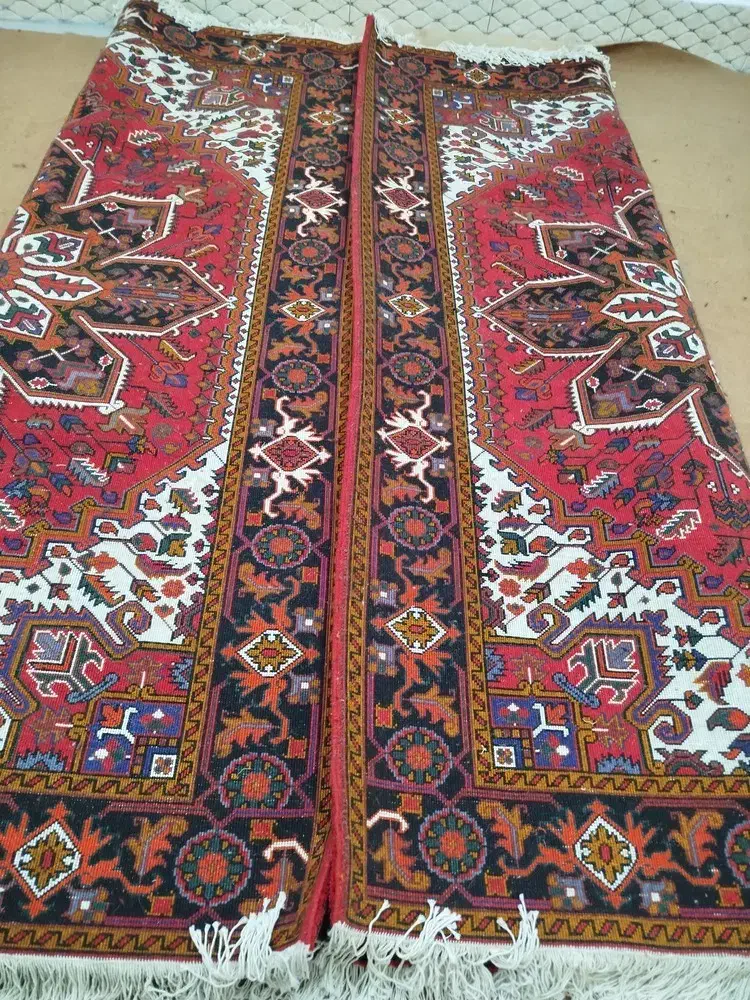 یک جفت فرش دستباف هریس نقشه|فرش|تبریز, |دیوار