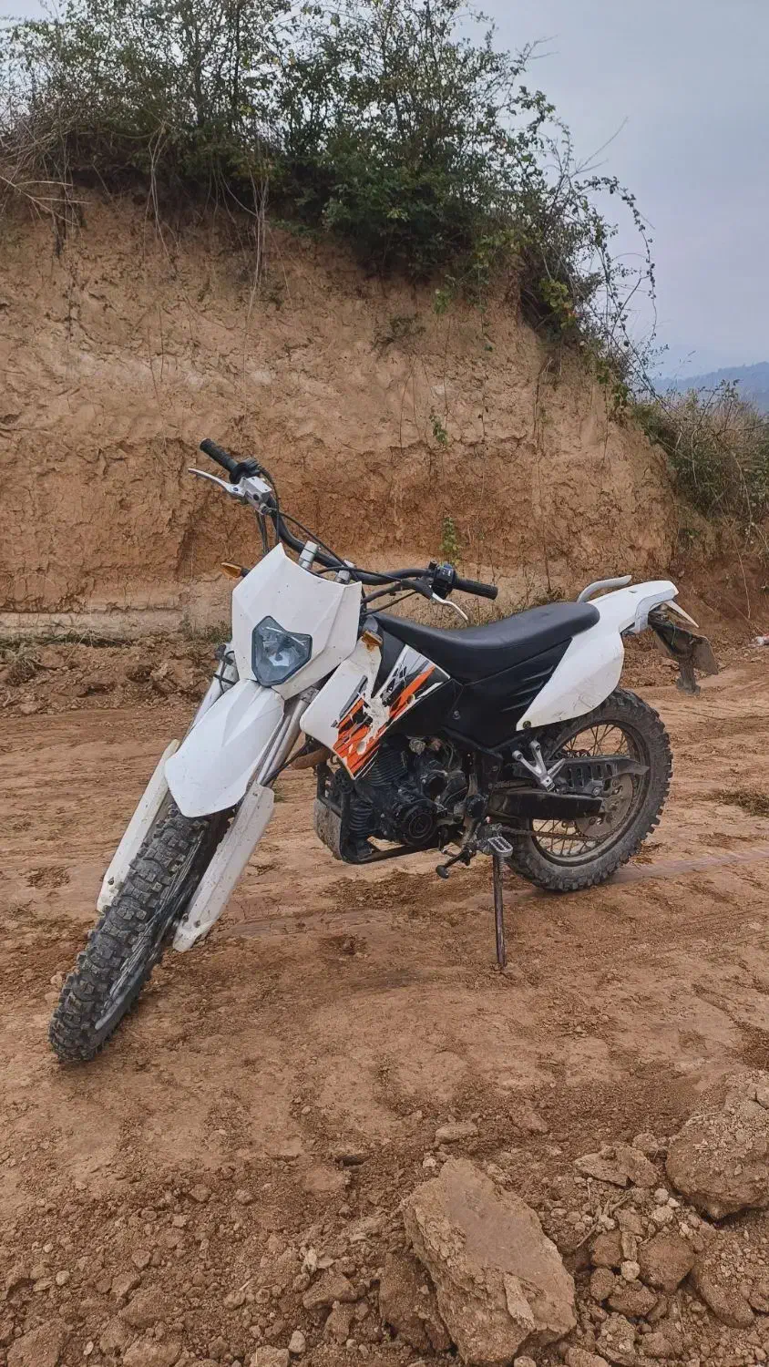 تریل ۲۵۰ فلات طرح ktm|موتورسیکلت|گرگان, |دیوار