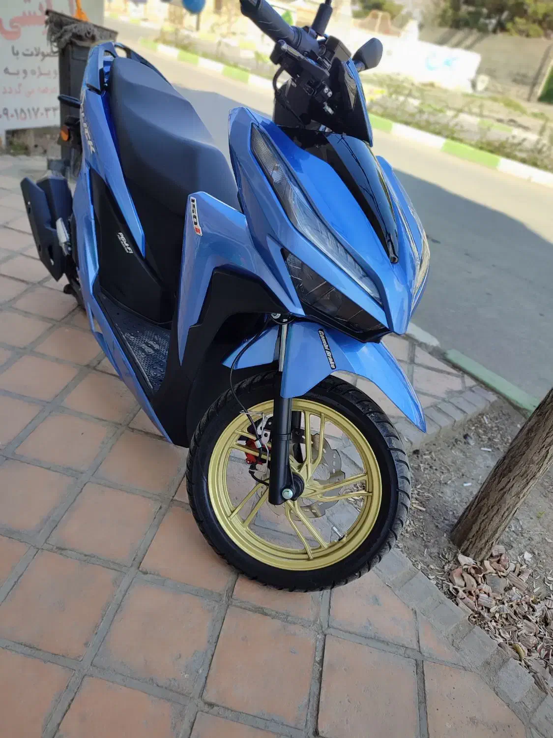 موتور طرح کلیک 150 تیز پر توس سالم و بدون نقص|موتورسیکلت|شاندیز, |دیوار