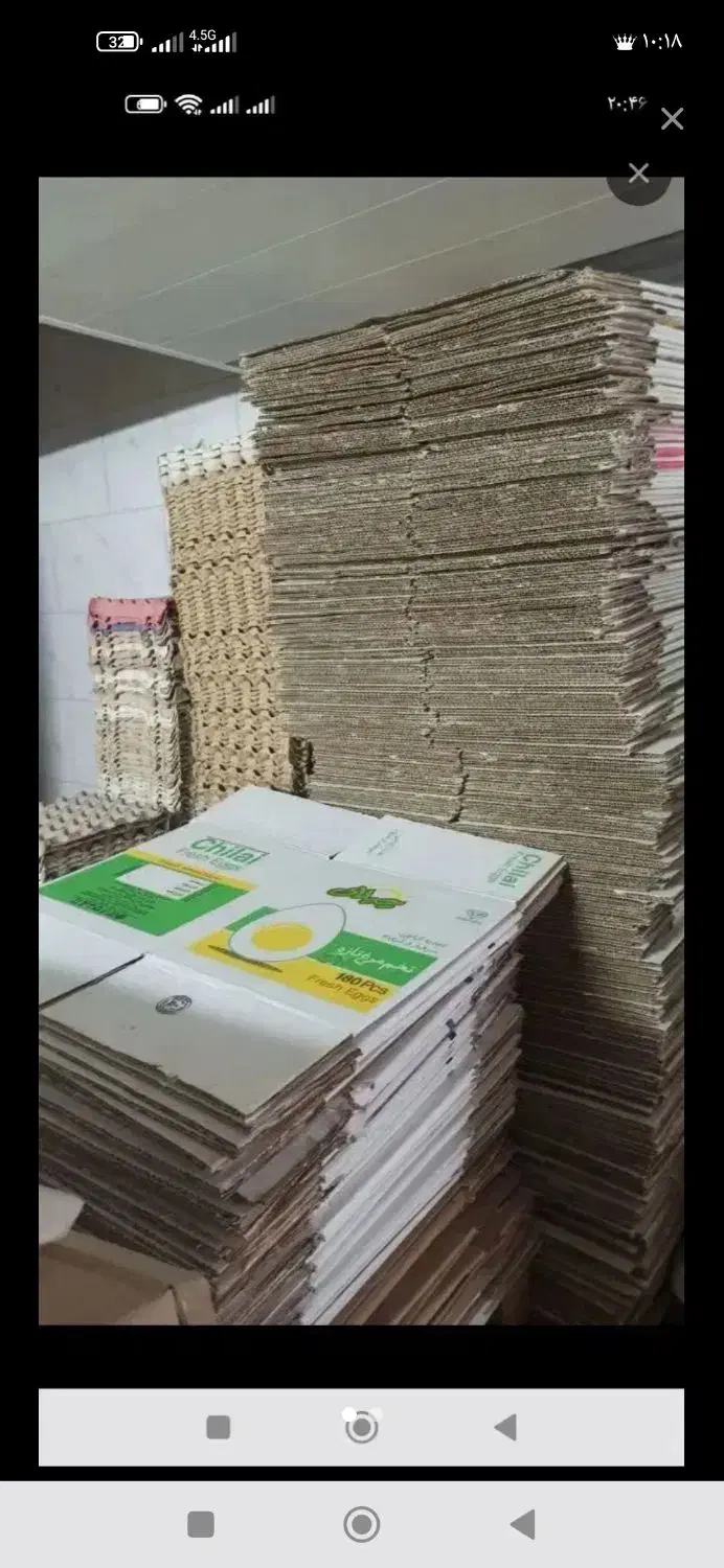 کارتن تخم مرغ|ظروف نگهدارنده، پلاستیکی، یک‌بارمصرف|رباط‌کریم, الارد|دیوار