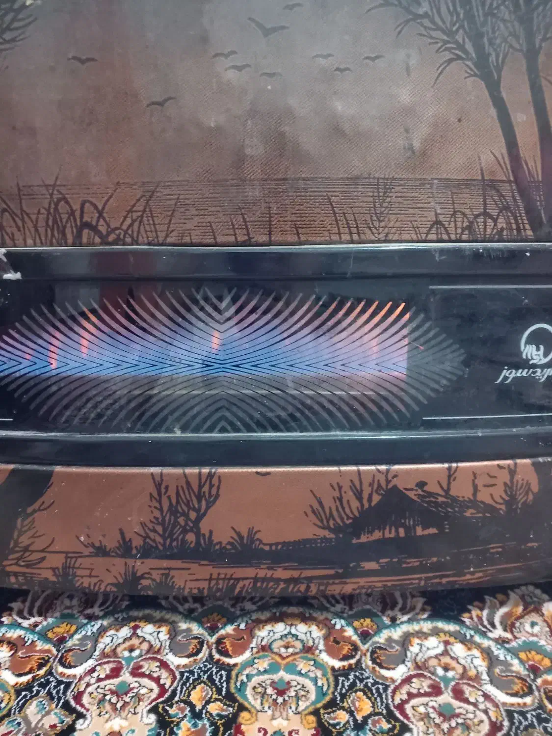 باسلام بخاری مرواریدسوزفروشی|بخاری، هیتر، شومینه|رباط‌کریم, کیکاور|دیوار