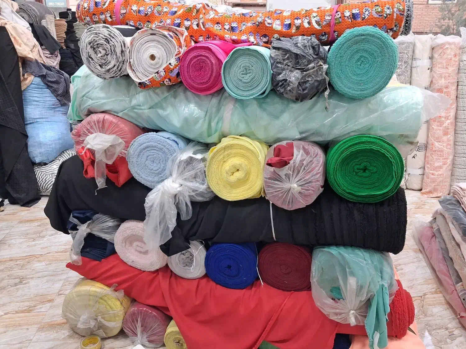 خرید فروش پارچه طاقه ته طاقه تیکه بالای متر|عمدهفروشی|فردیس, قریشی|دیوار