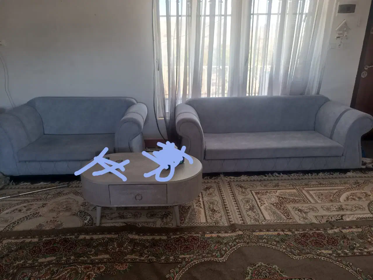 مبل هفت نفره|مبلمان خانگی و میز عسلی|ملکآباد, |دیوار