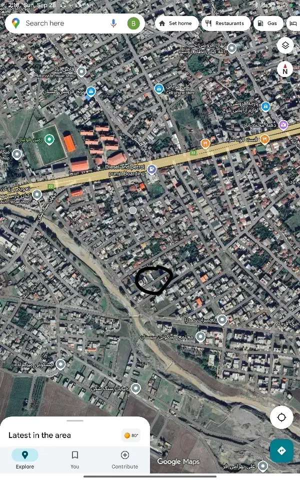 زمین شهرک فرهنگیان فاضل اباد|فروش زمین و ملک کلنگی|فاضل آباد, |دیوار