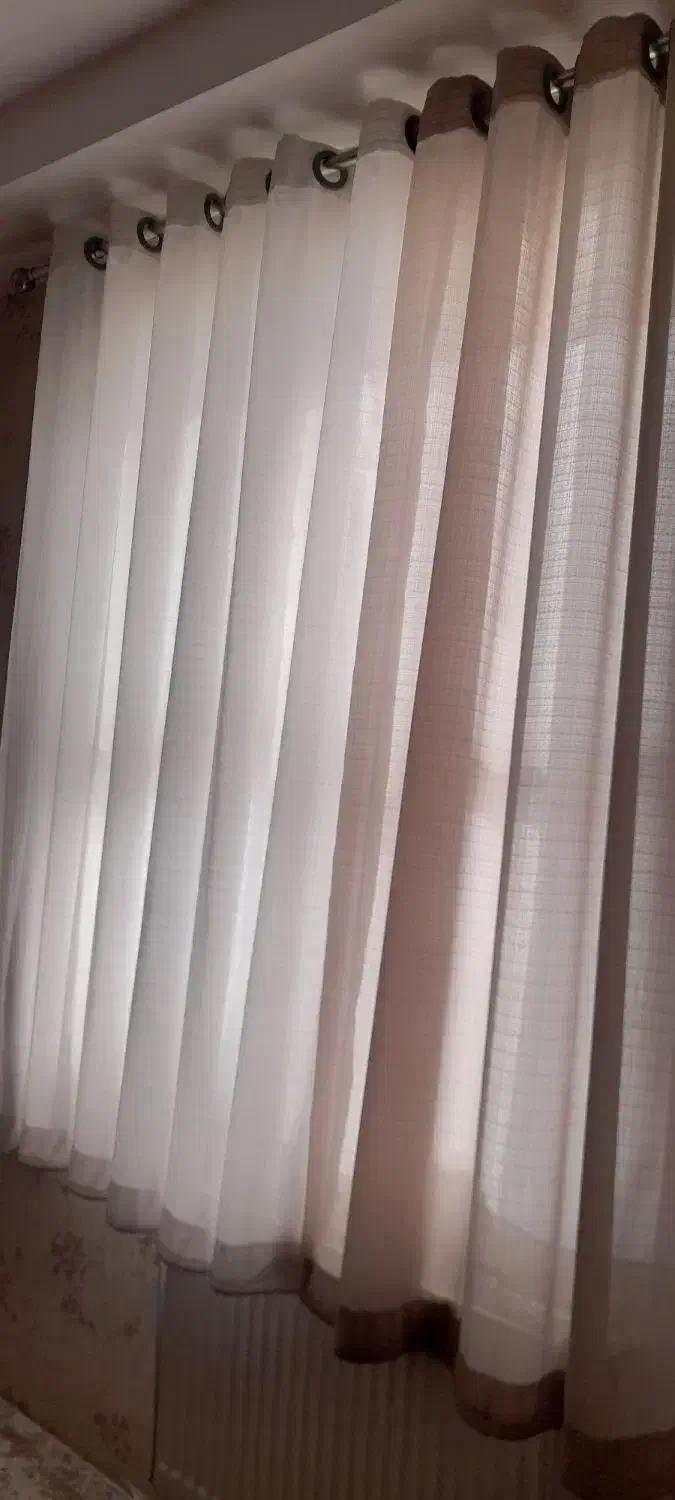 پرده پانچ حریر|پرده، رانر، رومیزی|محمدشهر, همایون ویلا|دیوار