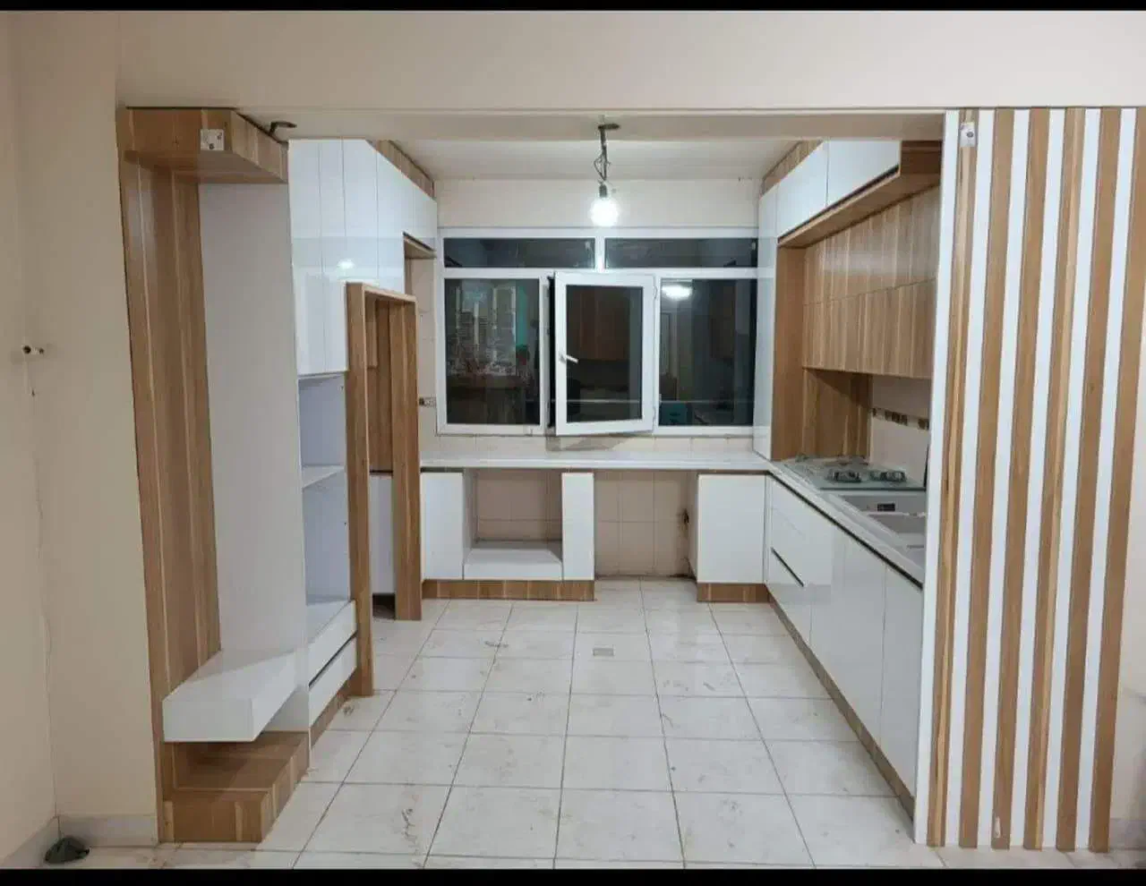 کابینت هایگلاس/ تمام چوب روکش ضد خشFRTJ987|مصالح و تجهیزات ساختمان|سنندج, |دیوار