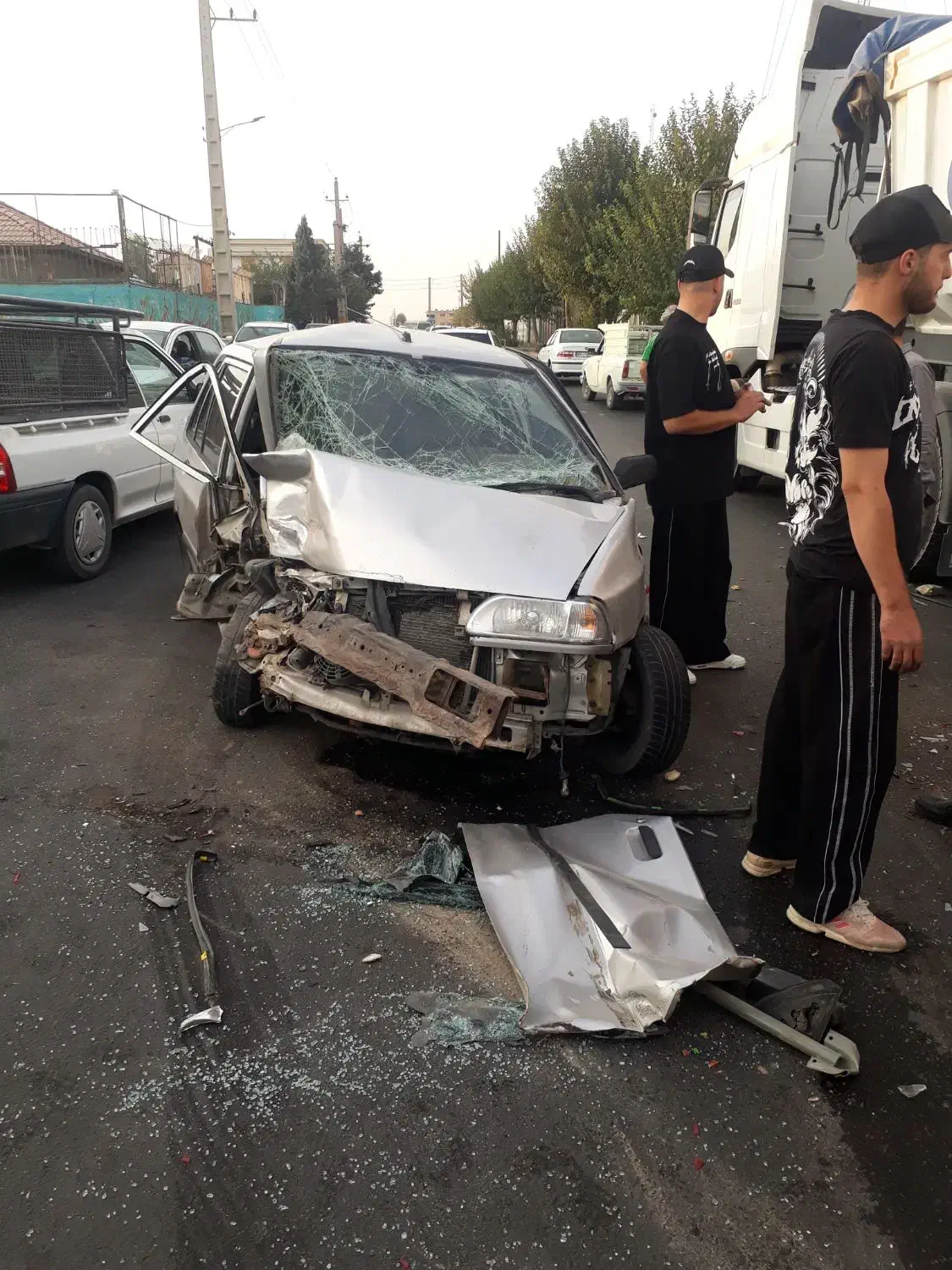 پراید تصادفی ۸۸ دوگانه شرکت|خودرو سواری و وانت|اسلامشهر, مظفریه|دیوار