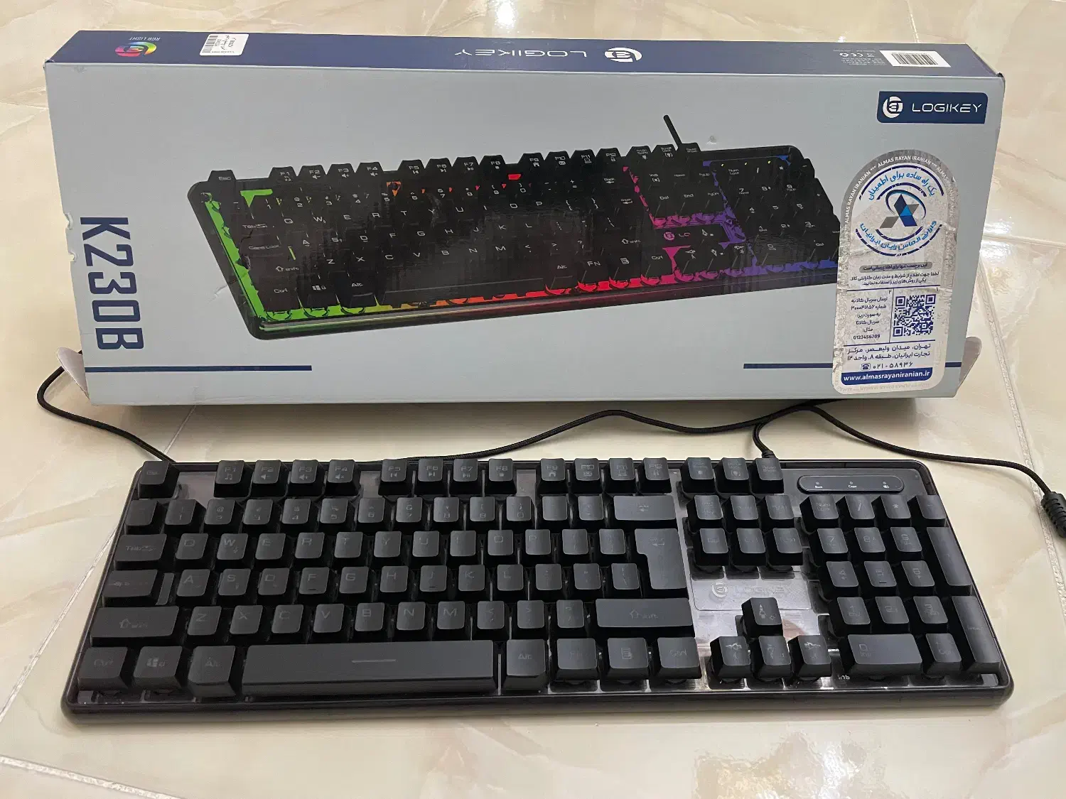 کیبورد گیمینگ LOGIKET|قطعات و لوازم جانبی رایانه|ارومیه, |دیوار