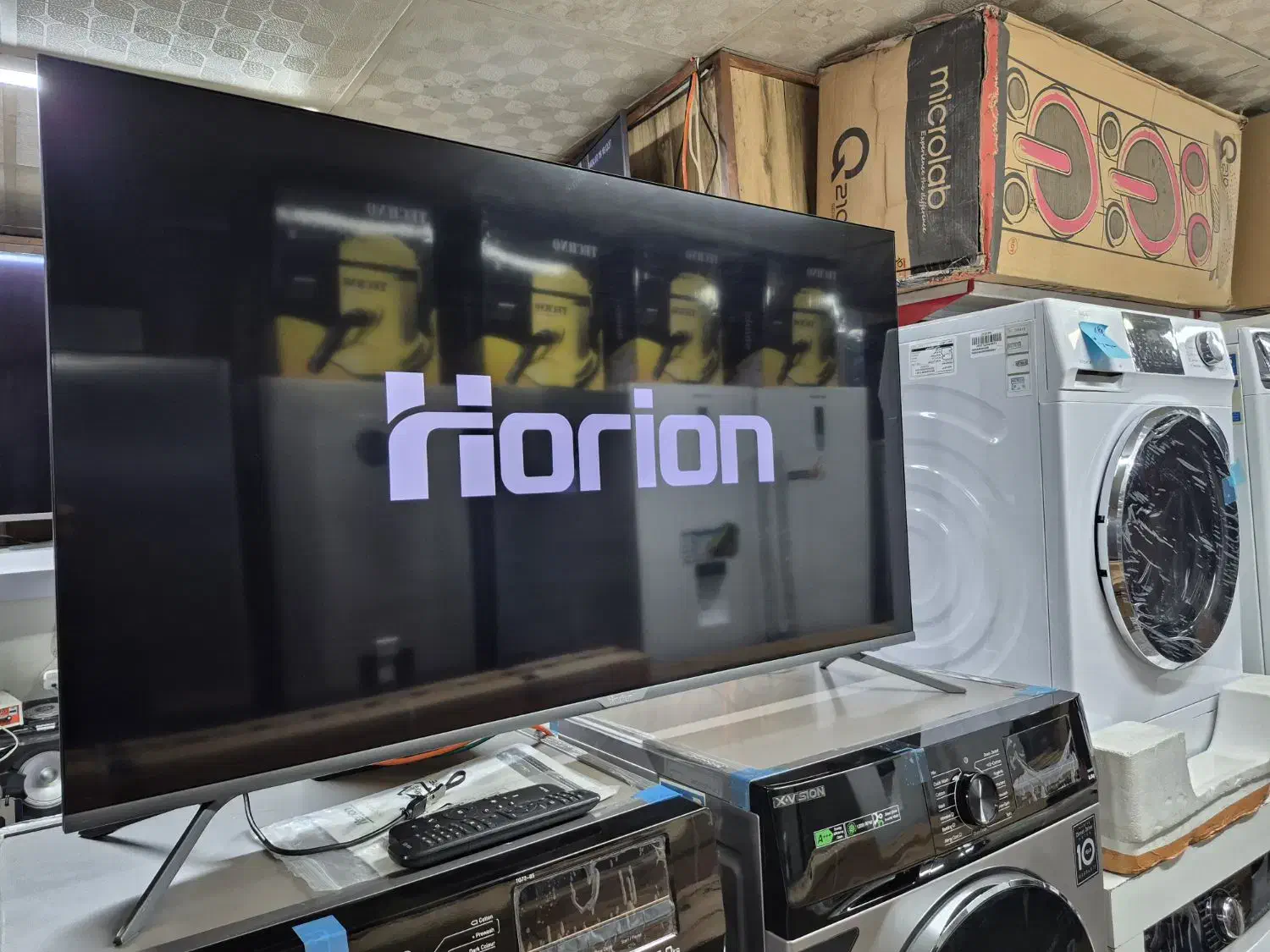 تلویزیون ۵۰ اینچ هوریون ۶ماه کار درحد نو|تلویزیون و پروژکتور|مشهد, توس (بلوار توس)|دیوار