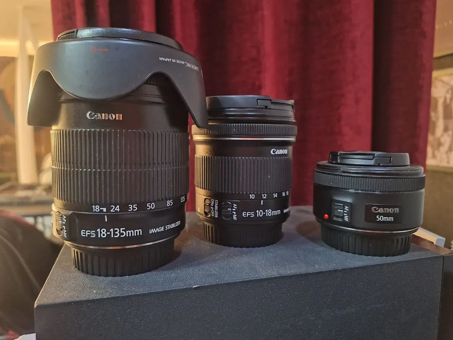 لنز های دوربین کنون|دوربین عکاسی و فیلم‌برداری|شیراز, خلدبرین|دیوار