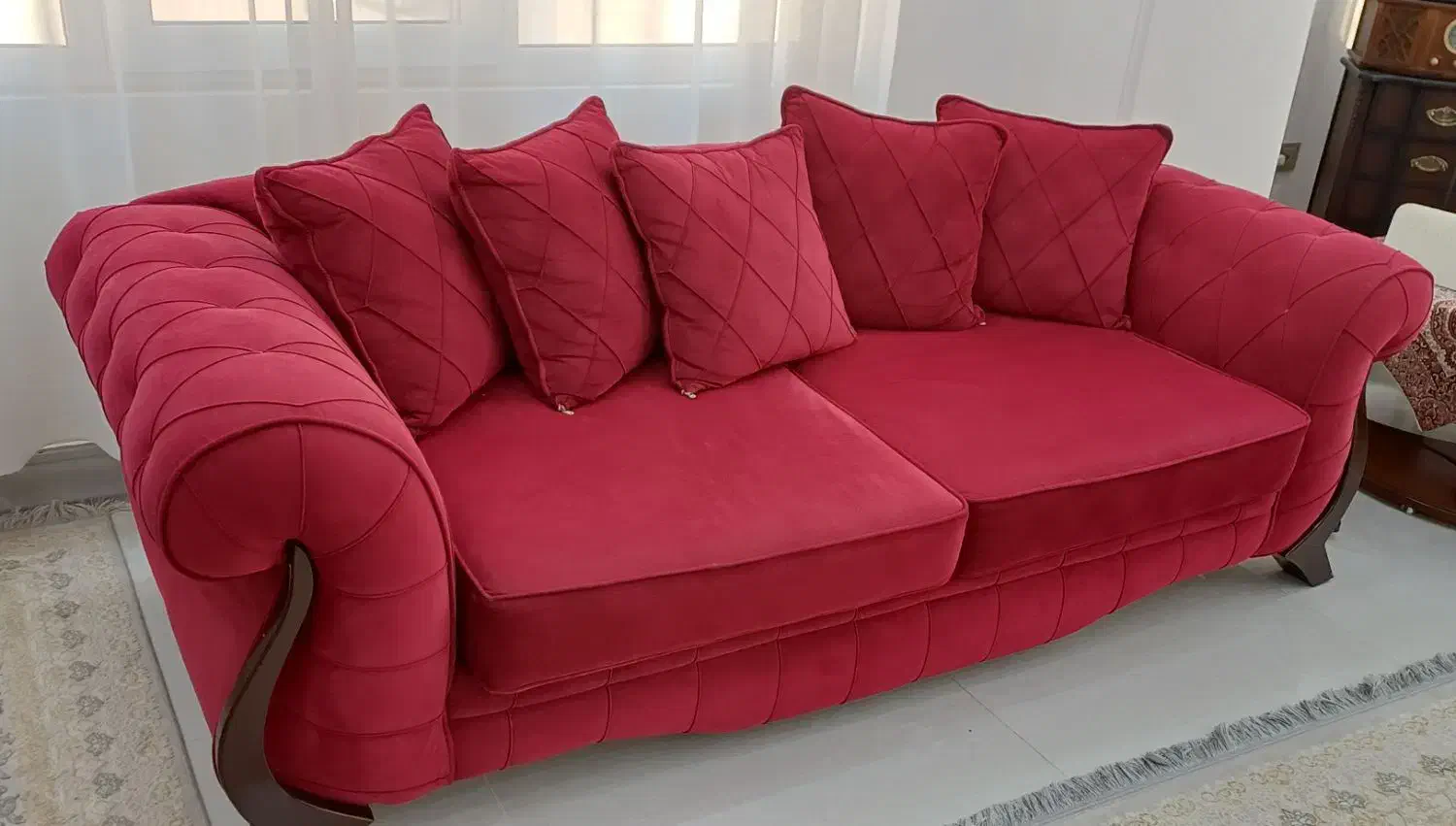 مبلمان ۷ نفره|مبلمان خانگی و میز عسلی|قشم, |دیوار