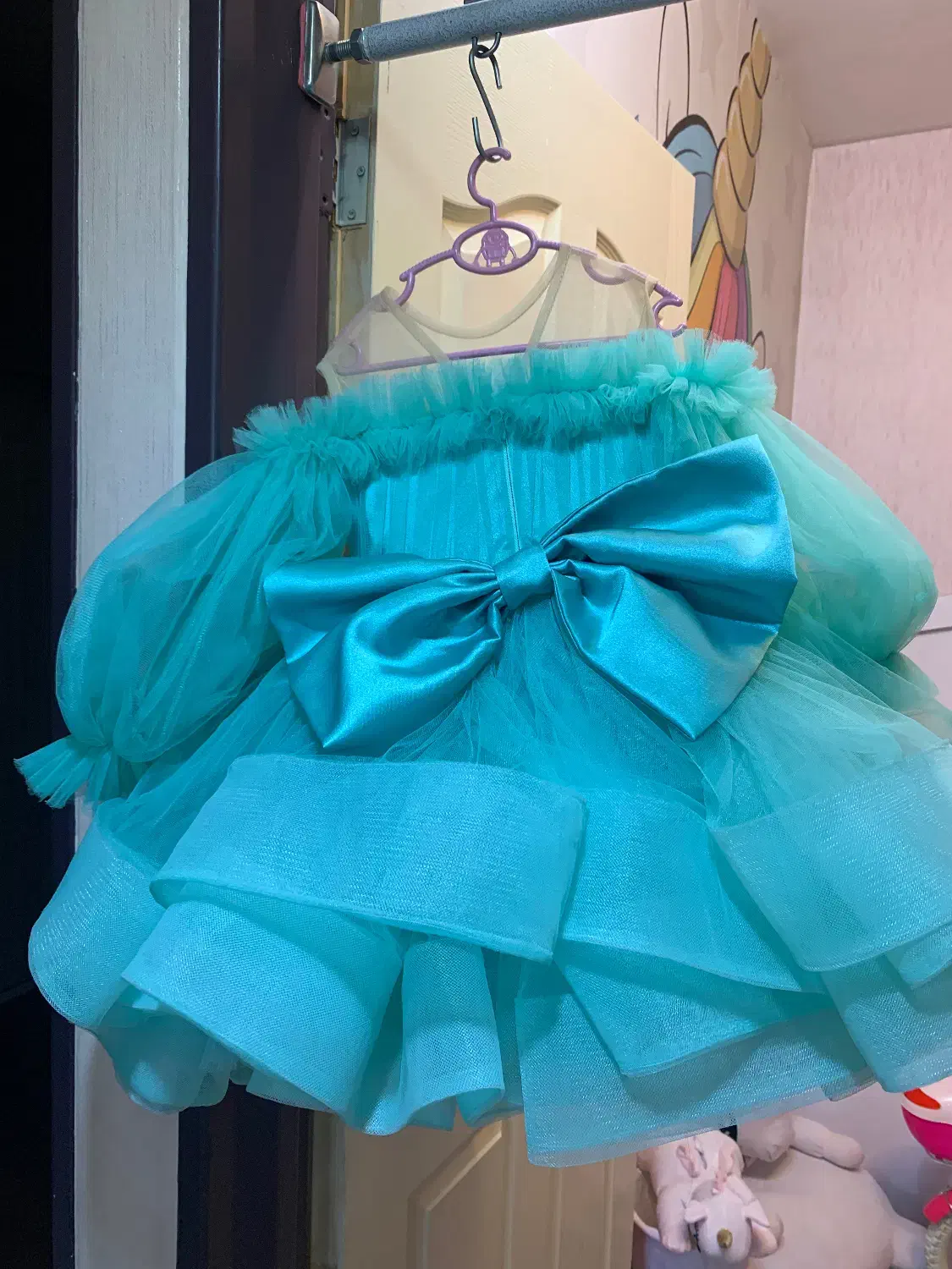 لباس مجلسی دخترانه|کفش و لباس بچه|اصفهان, قلعه طبره|دیوار