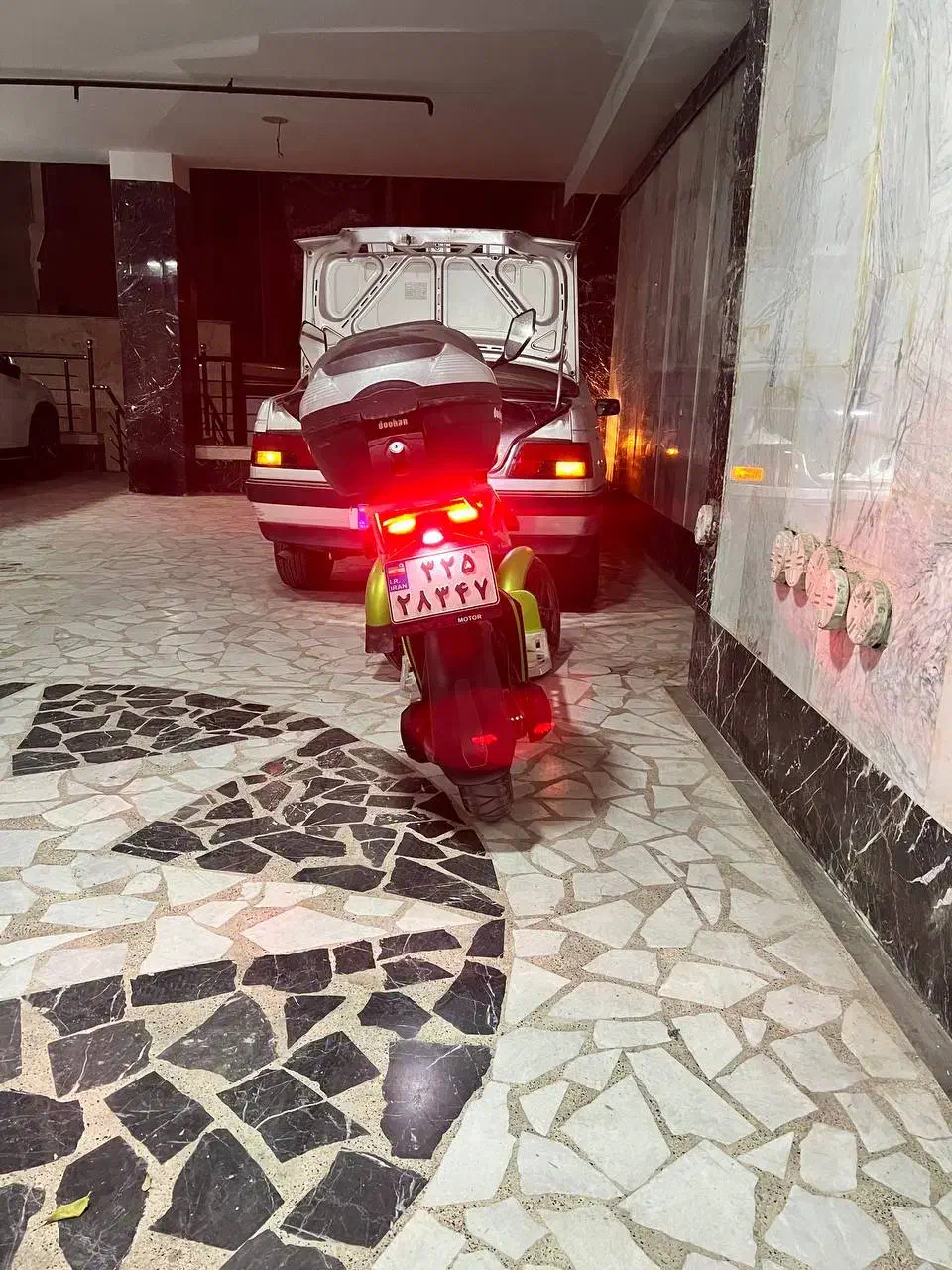 متور برقی متور 3چرخ اسکوتر|موتورسیکلت|باغستان, |دیوار