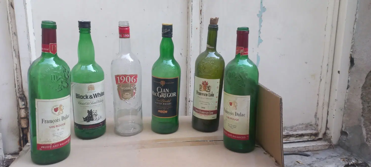 بطری شیشه آب|ظروف نگهدارنده، پلاستیکی، یکبارمصرف|تهران, علیآباد|دیوار