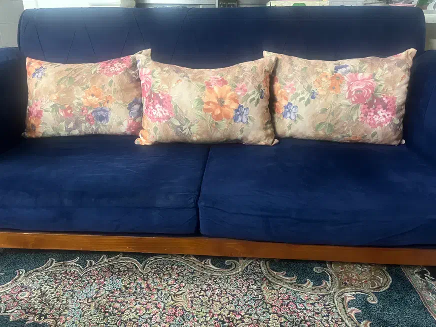 مبل راحتی نیم ست|مبلمان خانگی و میز عسلی|قزوین, |دیوار