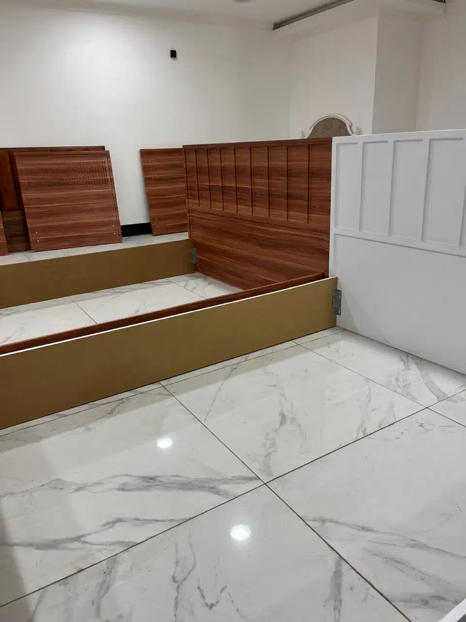 تخت دو نفره ممبران تمام ام دی اف|تخت و سرویس خواب|آمل, |دیوار