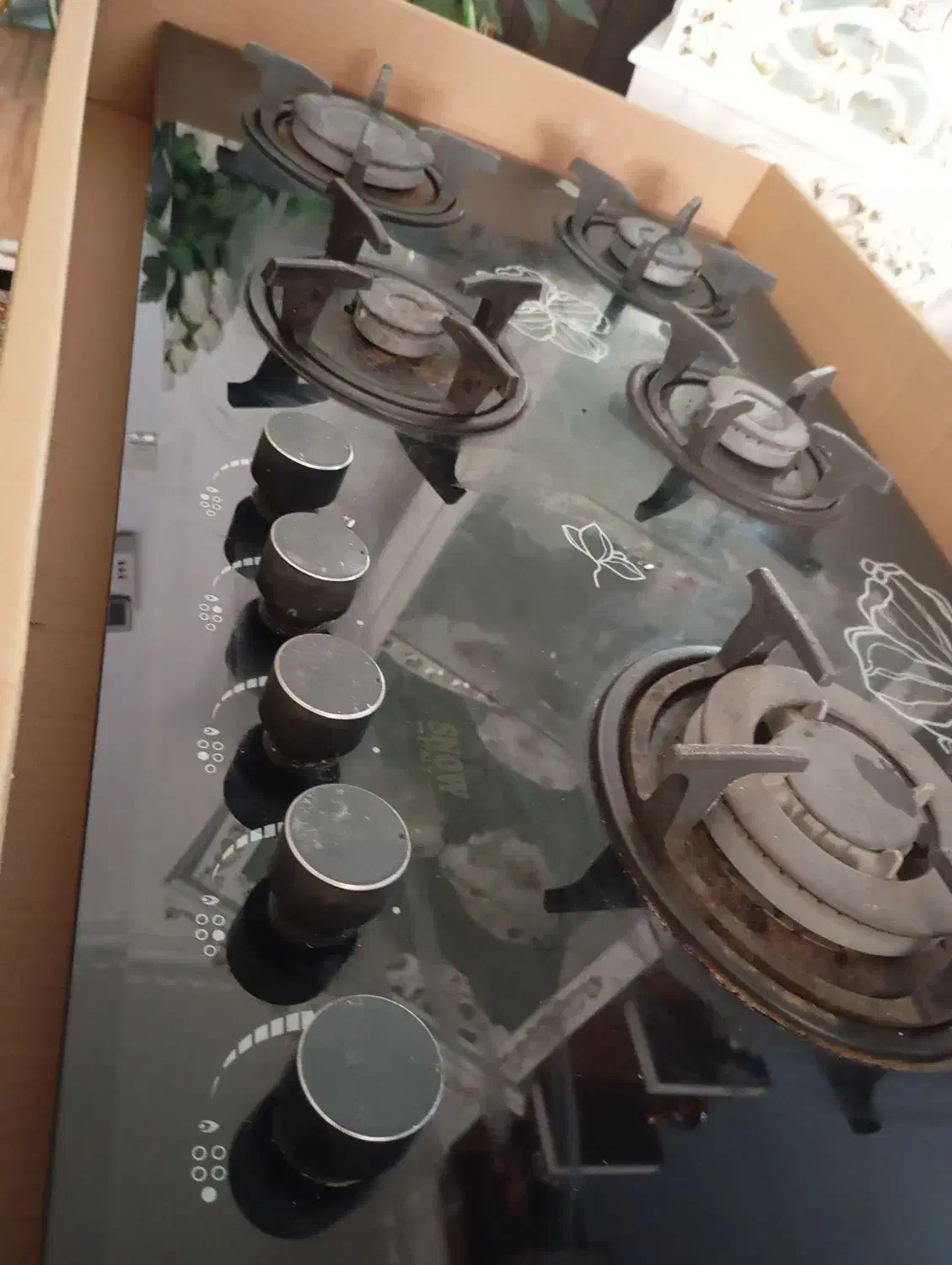 گاز شیشه ای|اجاق گاز و لوازم برقی پخت‌وپز|مرودشت, بیست متری بیمارستان|دیوار