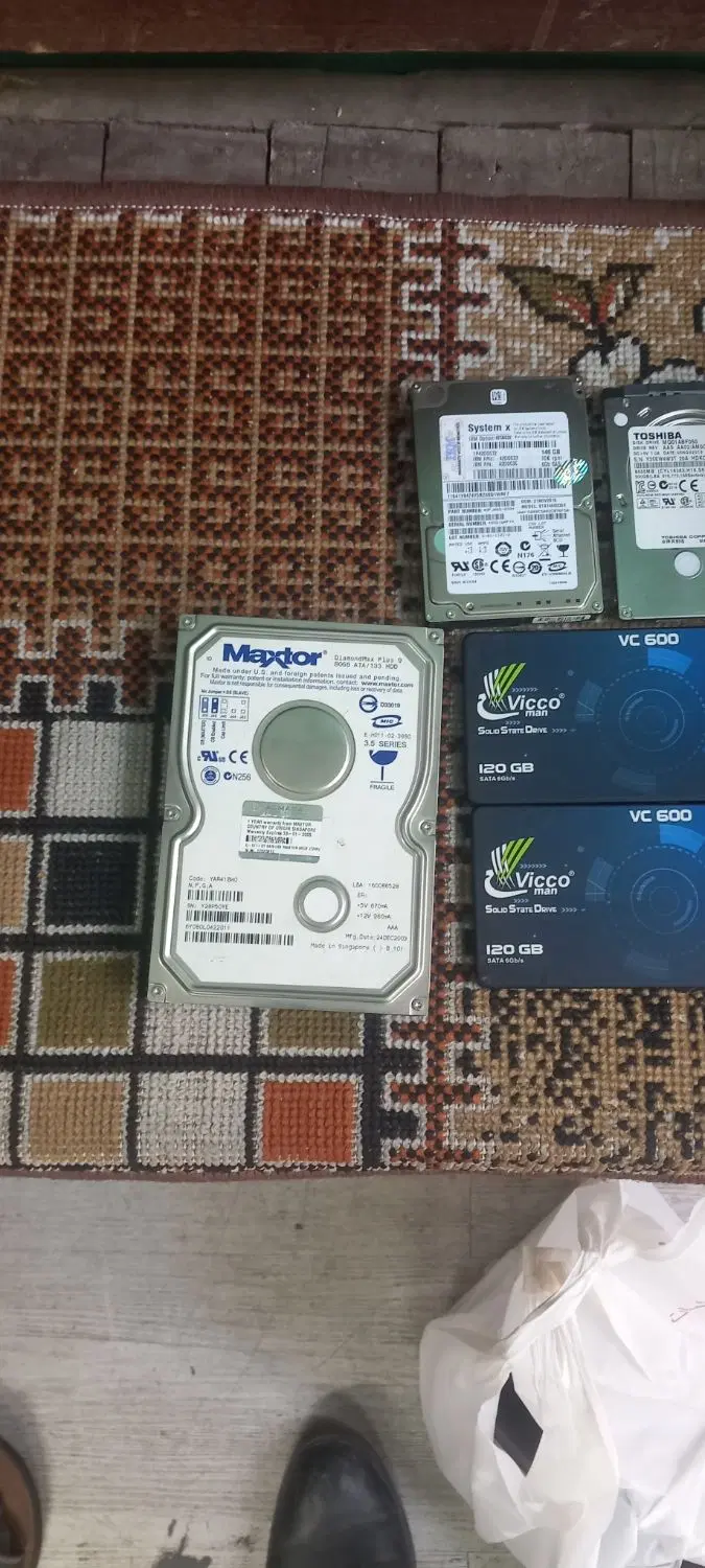فروش هارد لب تا ssd|قطعات و لوازم جانبی رایانه|تهران, راه آهن|دیوار