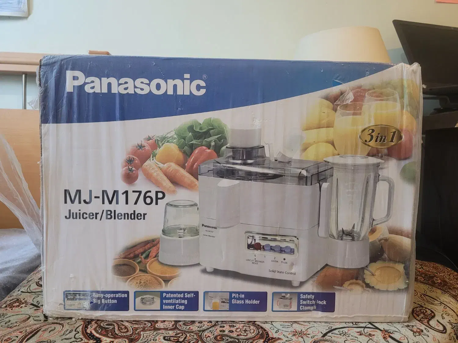 آبمیوه گیری سه کاره MJ-M167P پاناسونیک|آبمیوه‌گیر و آب‌مرکبات‌گیر|شهرکرد, |دیوار