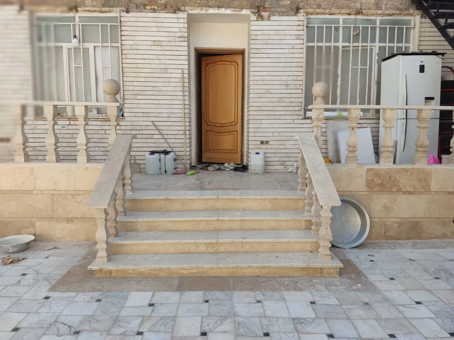 نصاب نرده سنگی صراحی|خدمات پیشه و مهارت|قم, نیروگاه|دیوار