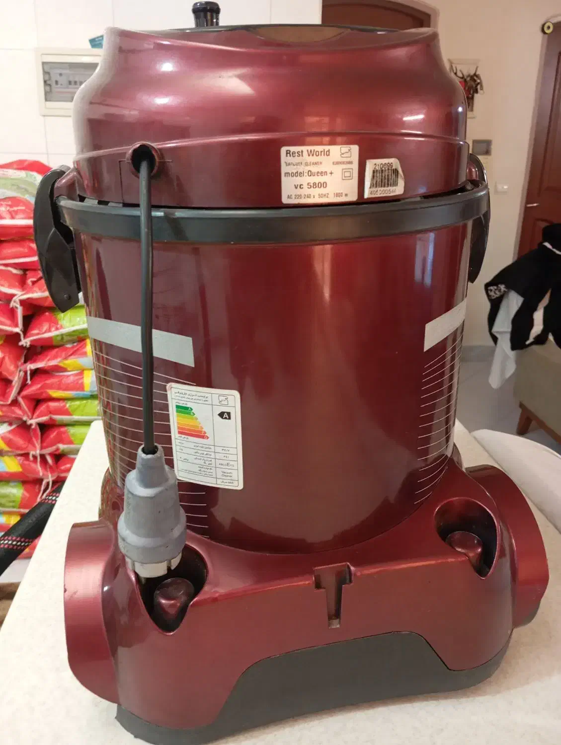 جارو برقی سطلی با موتور ناسیونال ژاپن اصل|جاروبرقی، جارو شارژی، بخارشو|اصفهان, ملکشهر|دیوار