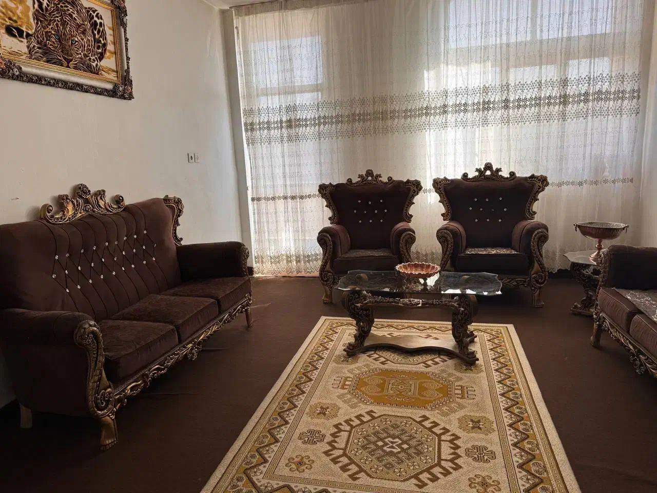 مبل سلطنتی فوری|مبلمان خانگی و میز عسلی|فولادشهر, A6|دیوار