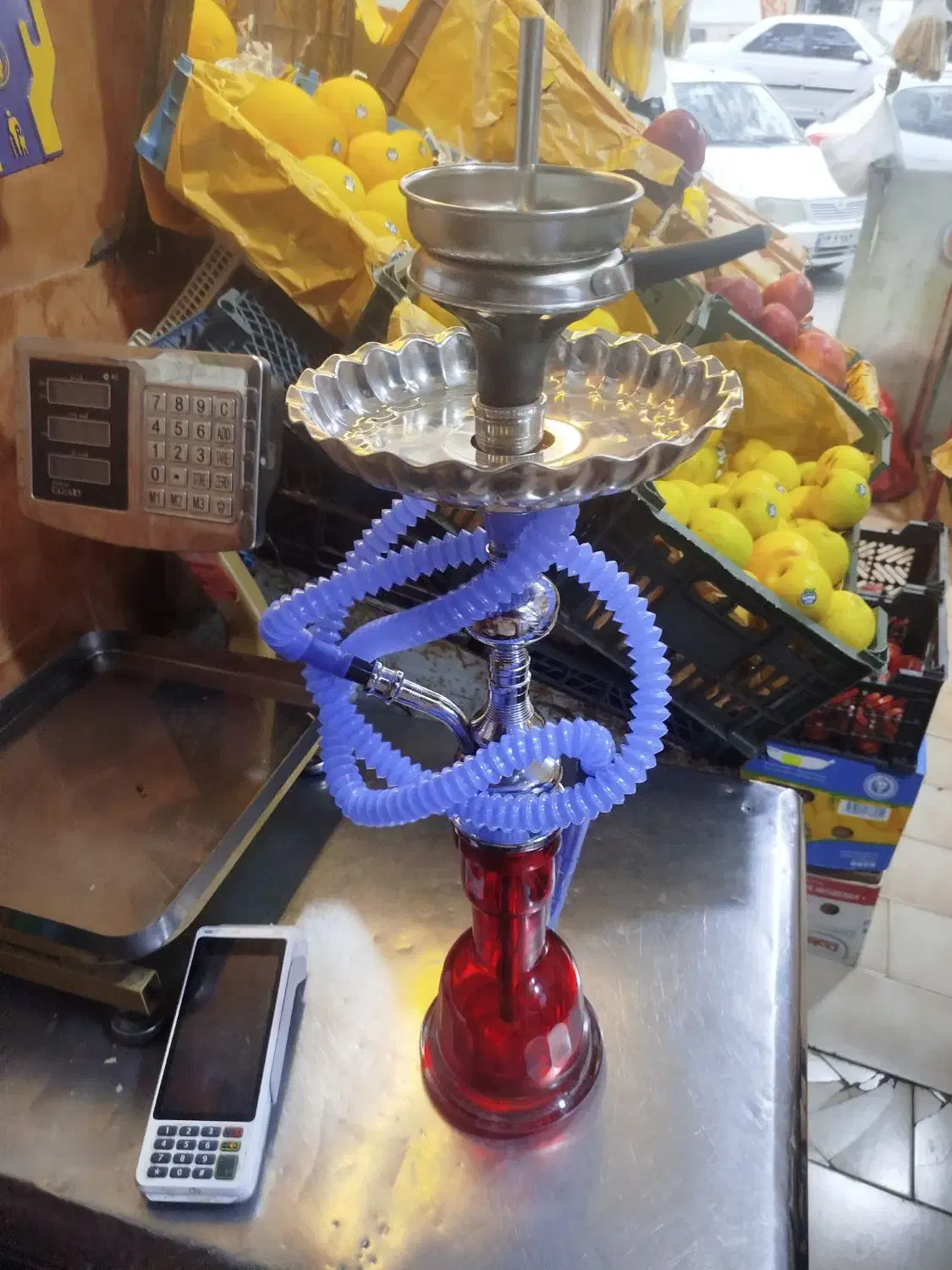 قلیون خام برنج سنگین تنه با کیفیت|کلکسیون و سرگرمی|کرج, حصارک بالا|دیوار