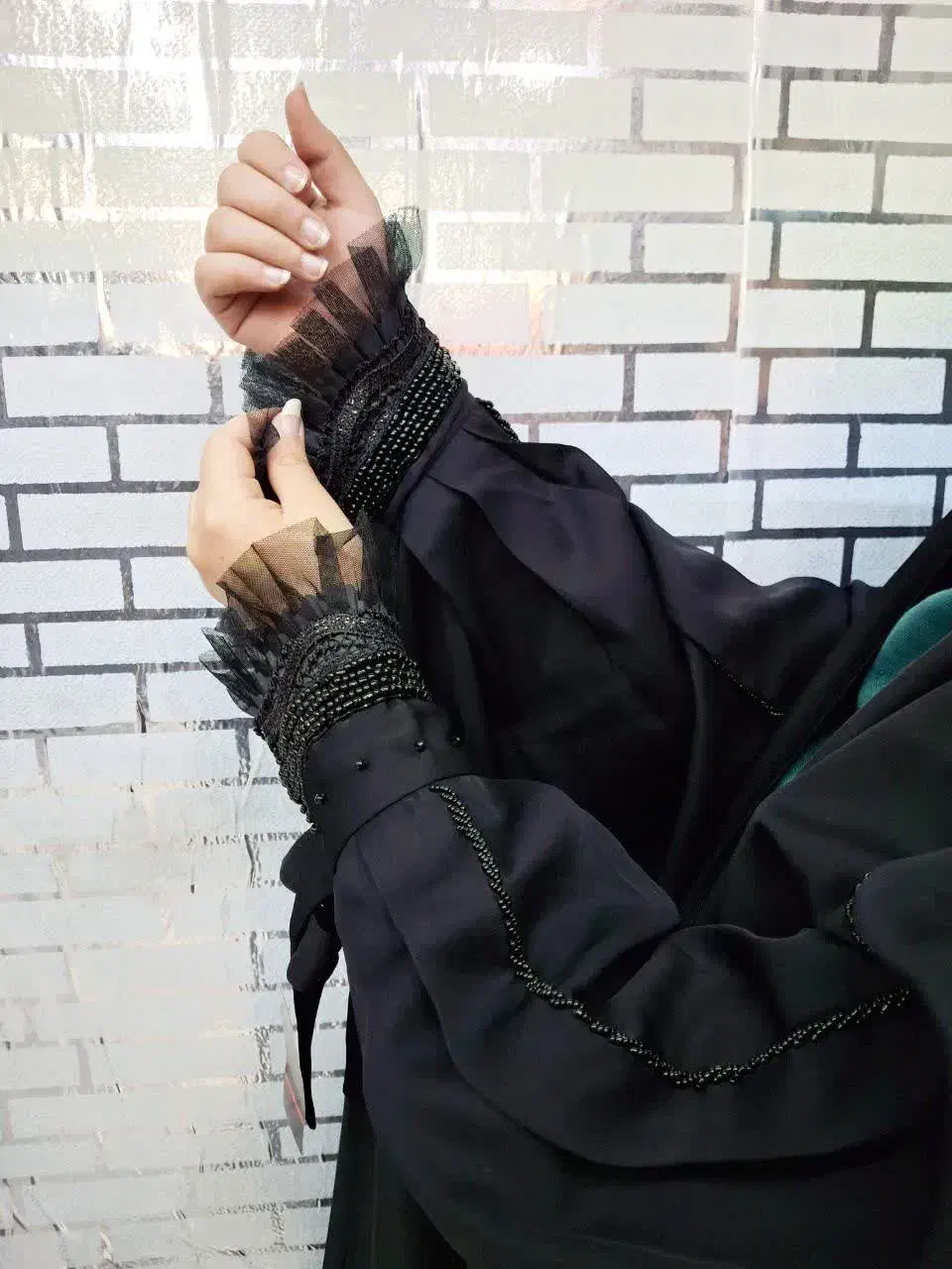 جده آستین تور دار کاردست|لباس|اهواز, کوی فرهنگیان ۲|دیوار