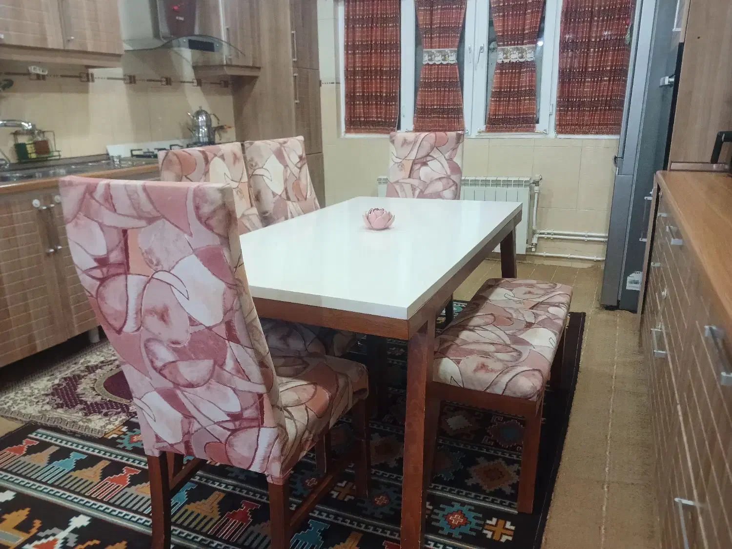 میز نهار خوری ۶ نفره|میز و صندلی غذاخوری|مریوان, |دیوار