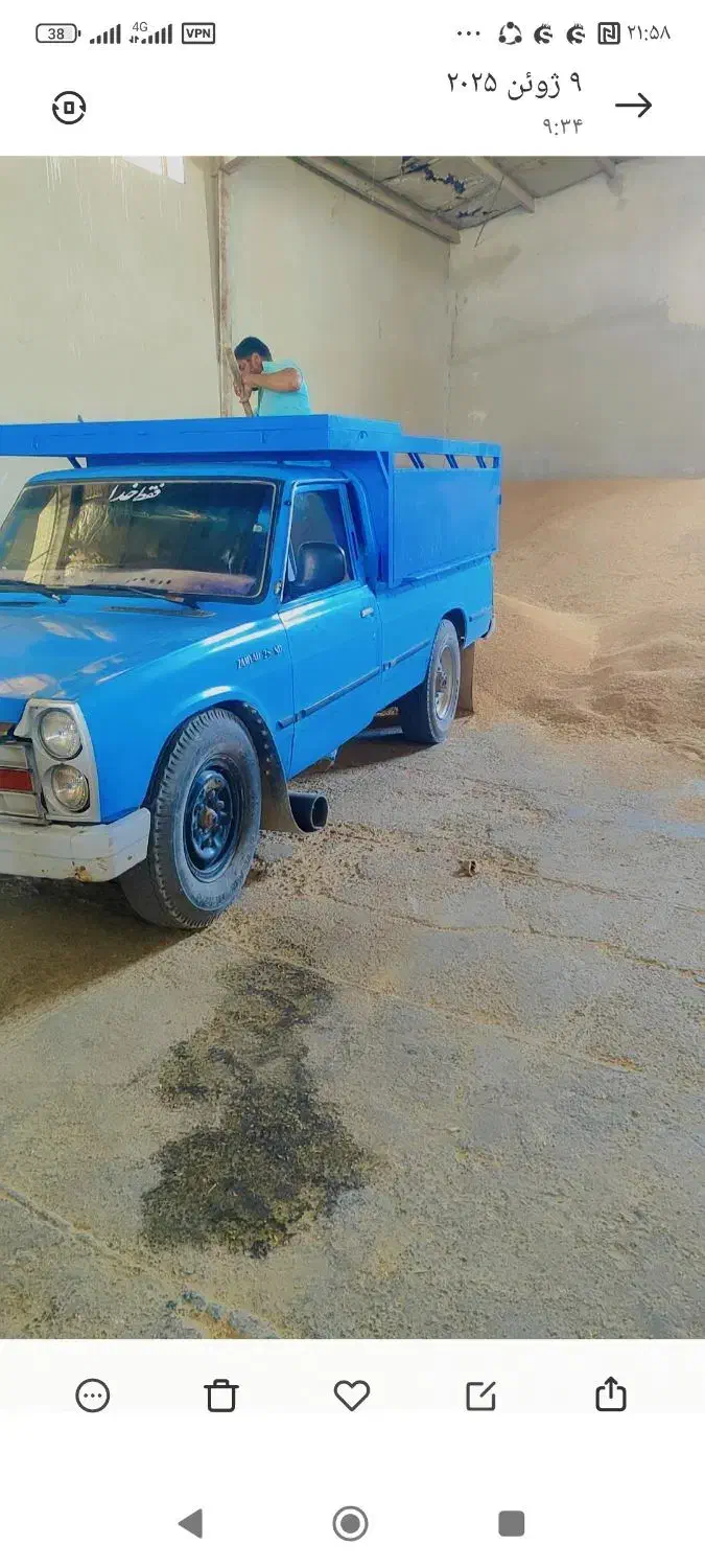 نیسان دیزل 89|خودرو سواری و وانت|چاهک, |دیوار