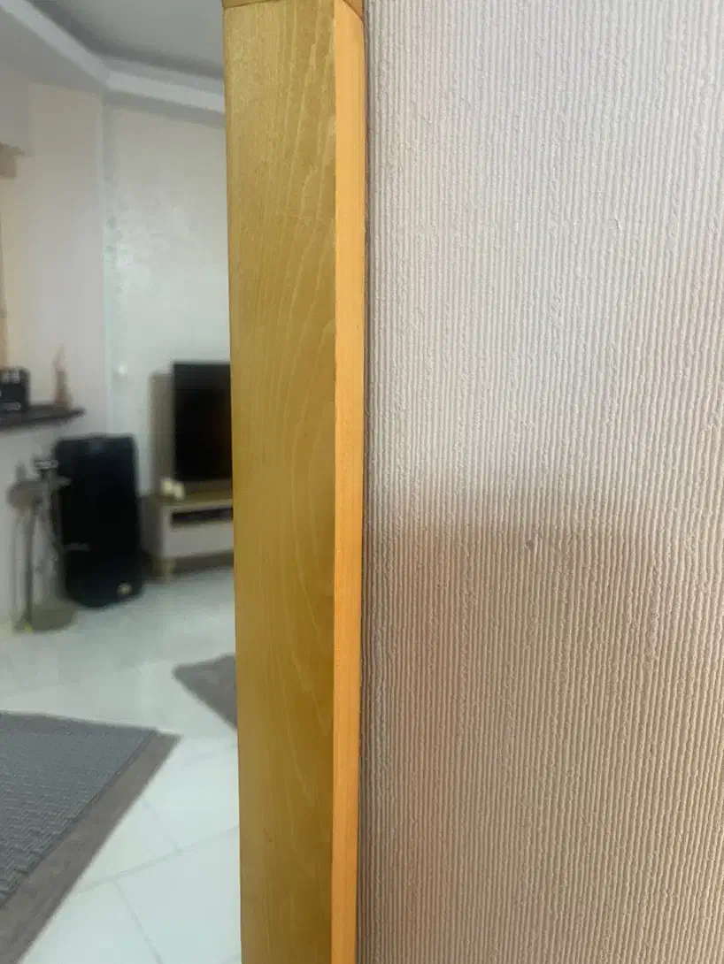 آینه قدی دور چوبی|آینه|فردیس, شهرک راه آهن|دیوار