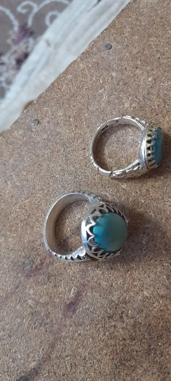 انگشتر فیروزه|کلکسیون اشیاء عتیقه|اصفهان, خوراسگان|دیوار